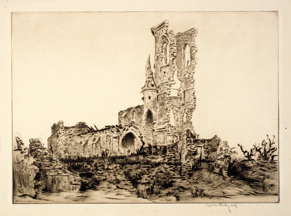 Fleurie Church 1920