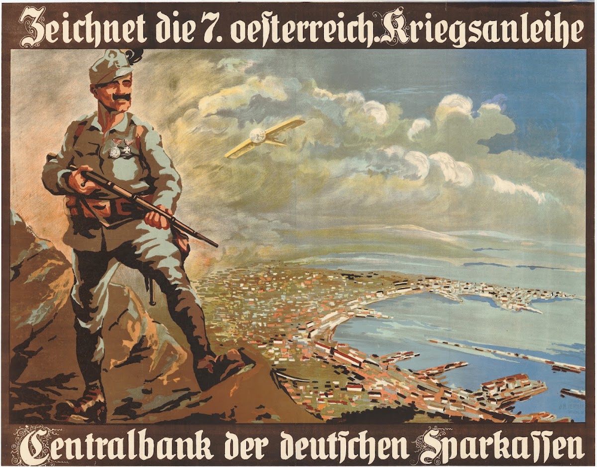 Zeichnet die 7 oesterreich Kriegsanleihe 1917