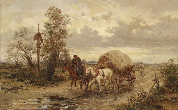 Auf der Landstraße