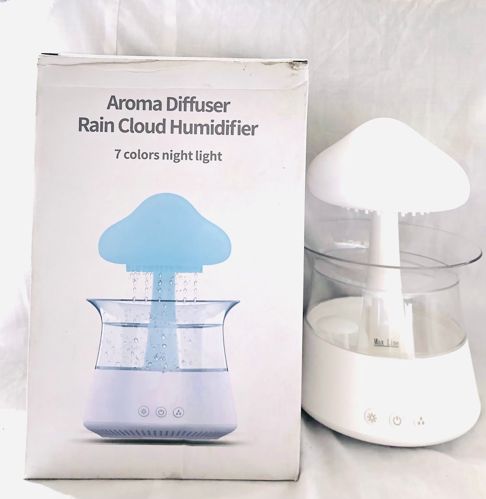Aroma diffuser rain cloud humidifier