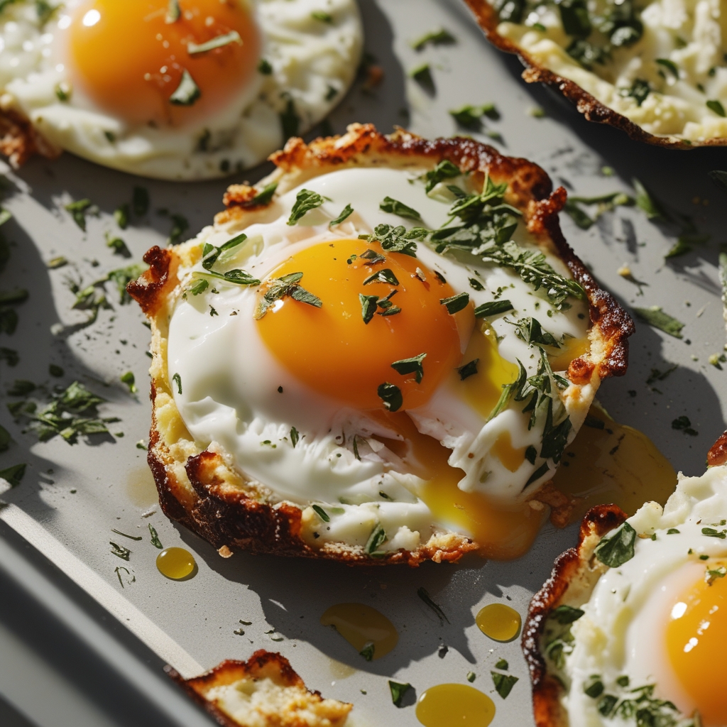 Flavorful Morning Treat Baked Feta Eggs Recipe – Easy & Delicious Breakfast finished