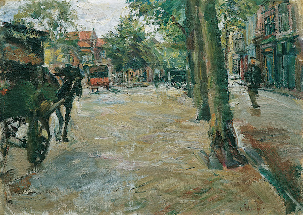 Straße in Horn 1920