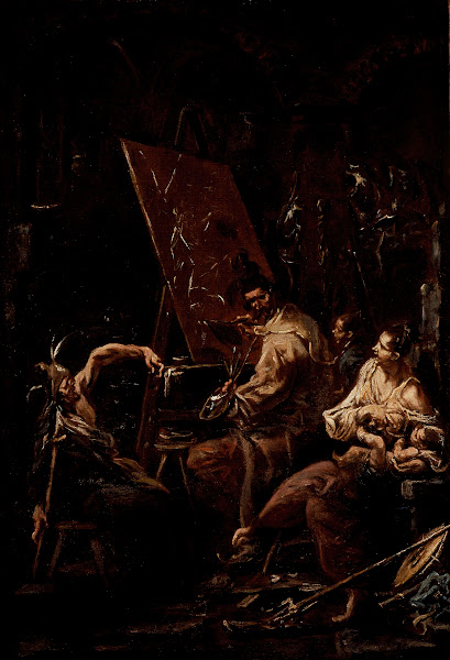 The Artists Studio Circa 1700