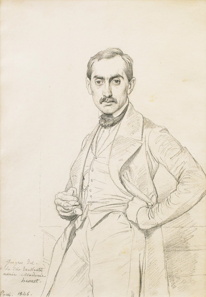 Portrait dAlphonse Hennet de Goutel 1846