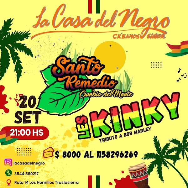 Santo Remedio en La Casa del Negro