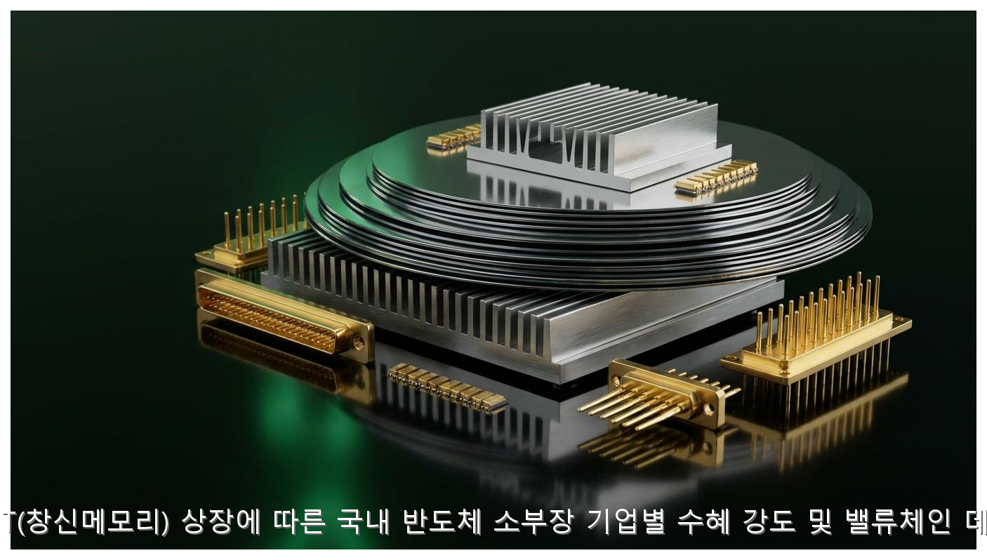 중국 CXMT(창신메모리) 상장에 따른 국내 반도체 소부장 기업별 수혜 강도 및 밸류체인 데이터 분석 핵심 안내 및 분석 인포그래픽 (6)