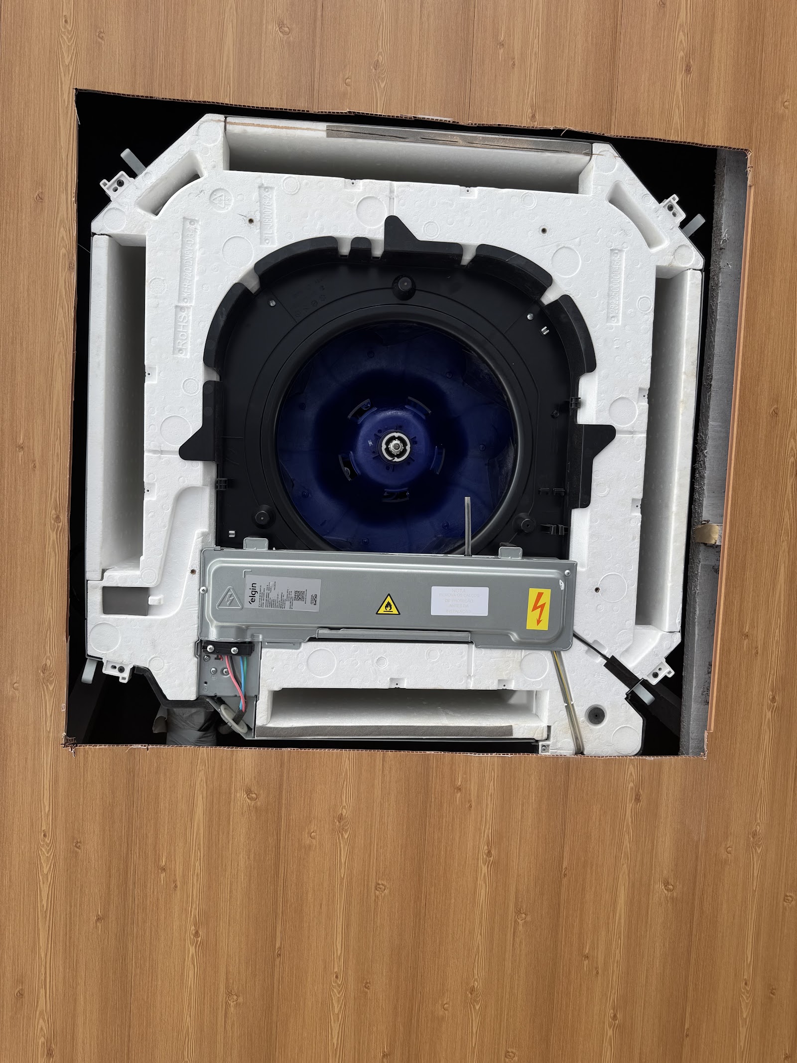 Instalação das Máquinas de Refrigeração