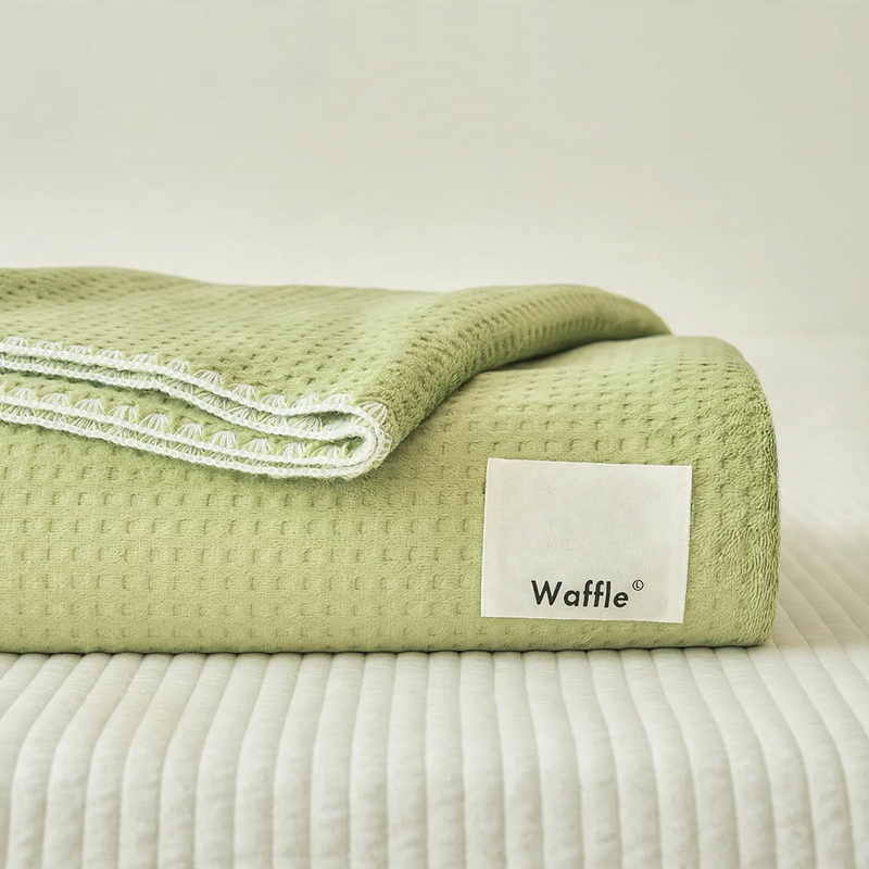 Leichte Sommer-Wohndecke, weich und atmungsaktiv