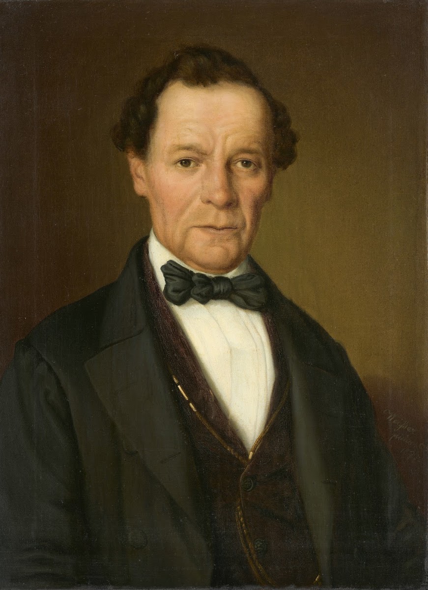 Bildnis Joseph Hugel aus Bonndorf 1870