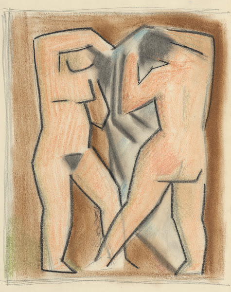 Two women after bath 1932