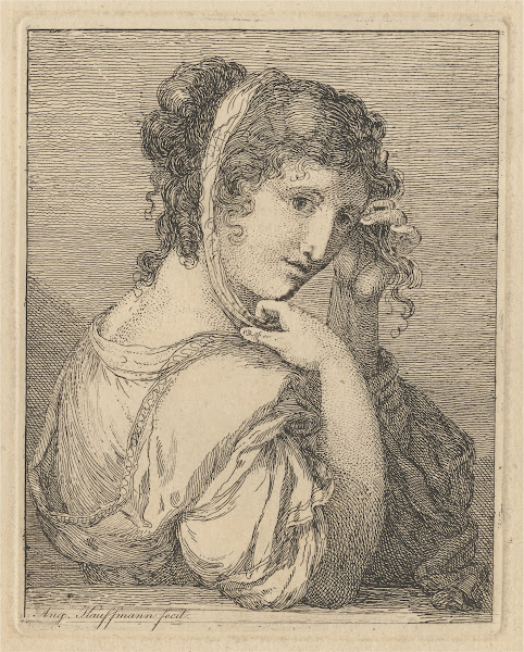 Woman Weeping Beside an Urn 1767