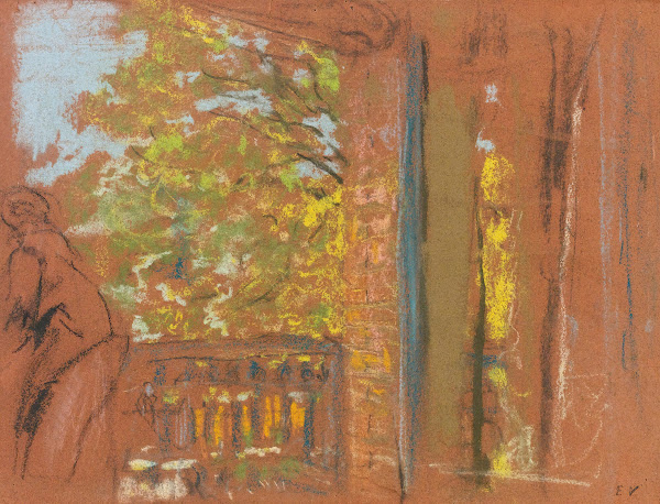 The Balcony At The Closerie Des Genêts Vaucresson circa 1920