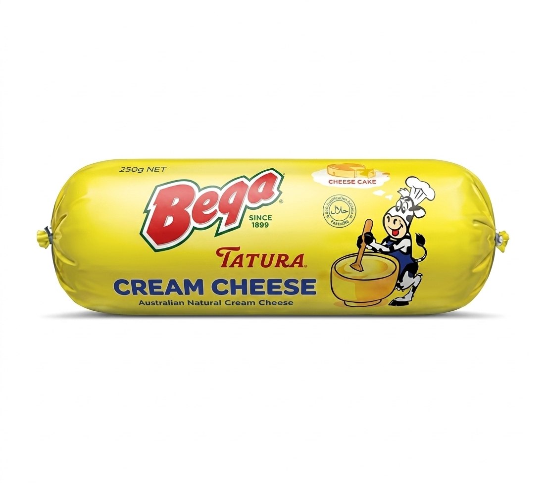 Bega Tatura Natural Cream Cheese 250G X 24Pkt