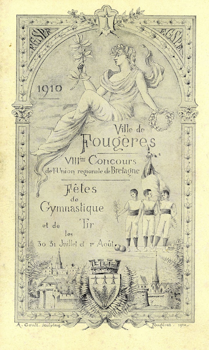 VIIIe concours de lunion régionale de Bretagne 1910