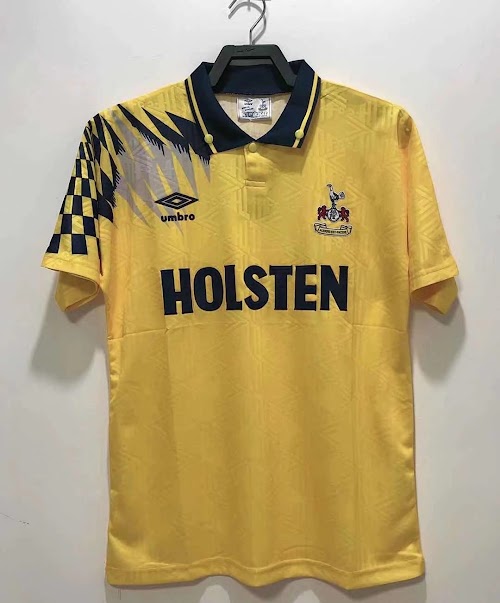 Equipación de visitante del Tottenham Hotspur 92-94.jpeg