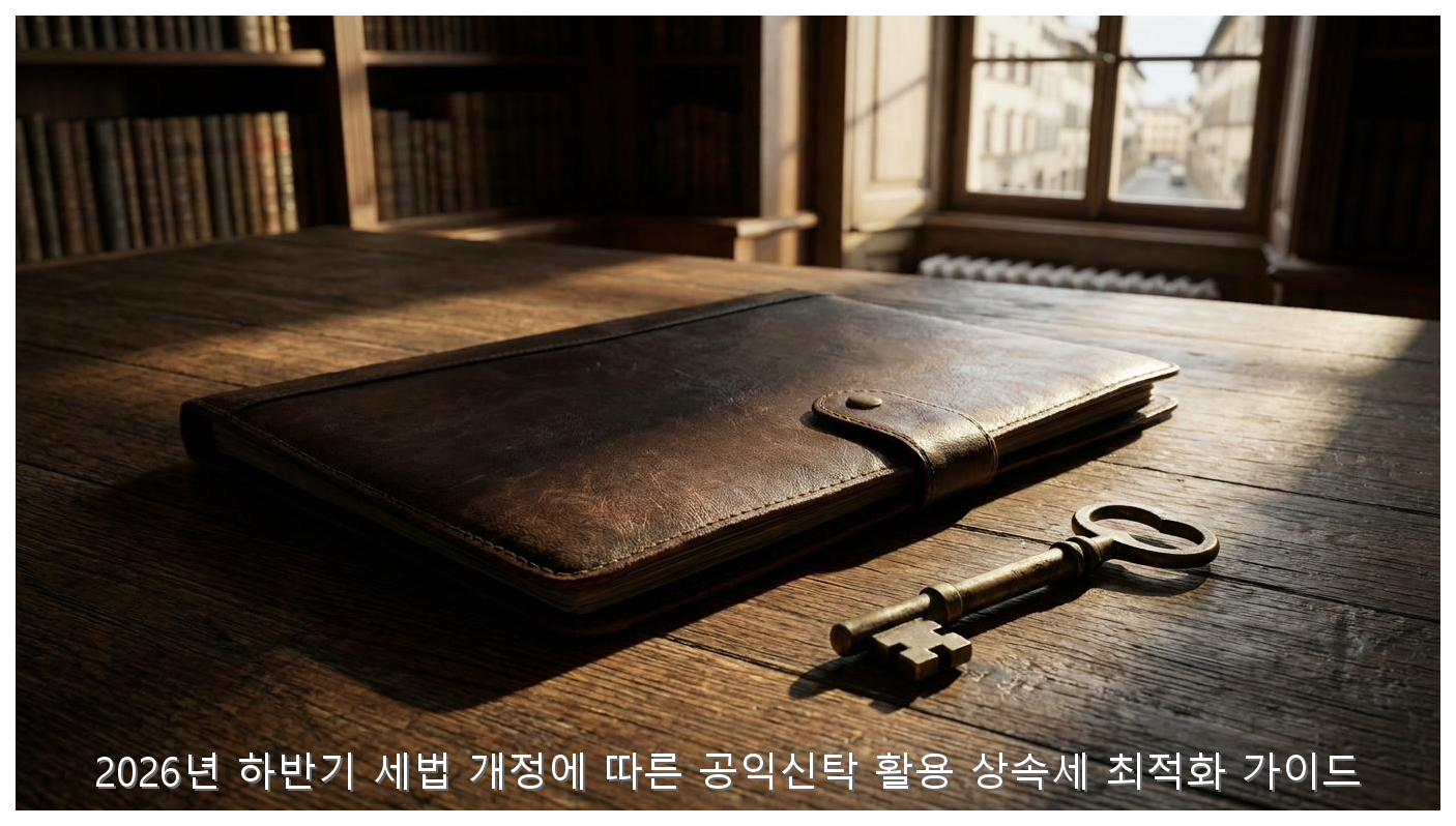 2026년 하반기 세법 개정에 따른 공익신탁 활용 상속세 최적화 가이드 핵심 안내 및 분석 인포그래픽 (6)