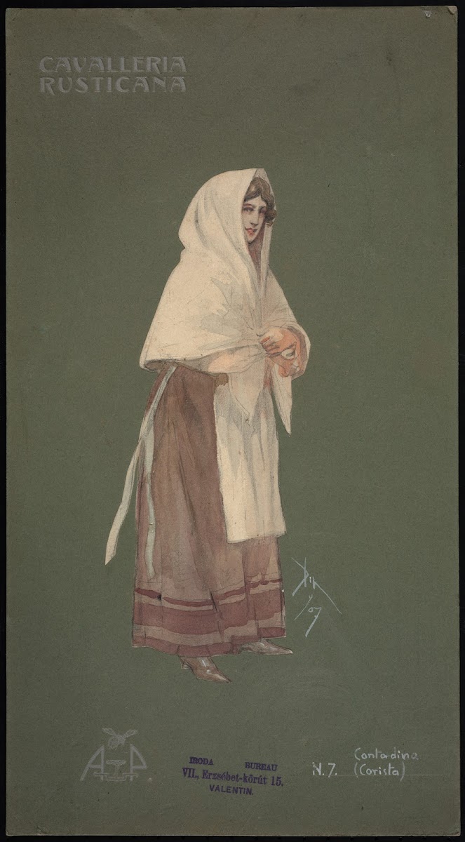 Contadina corista 1906
