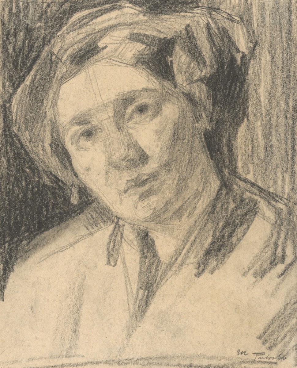 Study of Female Head 1912