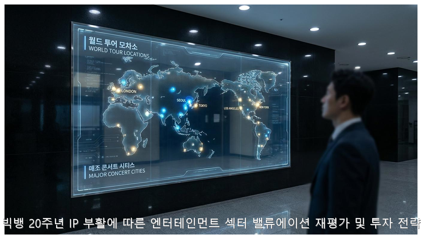 빅뱅 20주년 IP 부활에 따른 엔터테인먼트 섹터 밸류에이션 재평가 및 투자 전략 핵심 안내 및 분석 인포그래픽 (8)