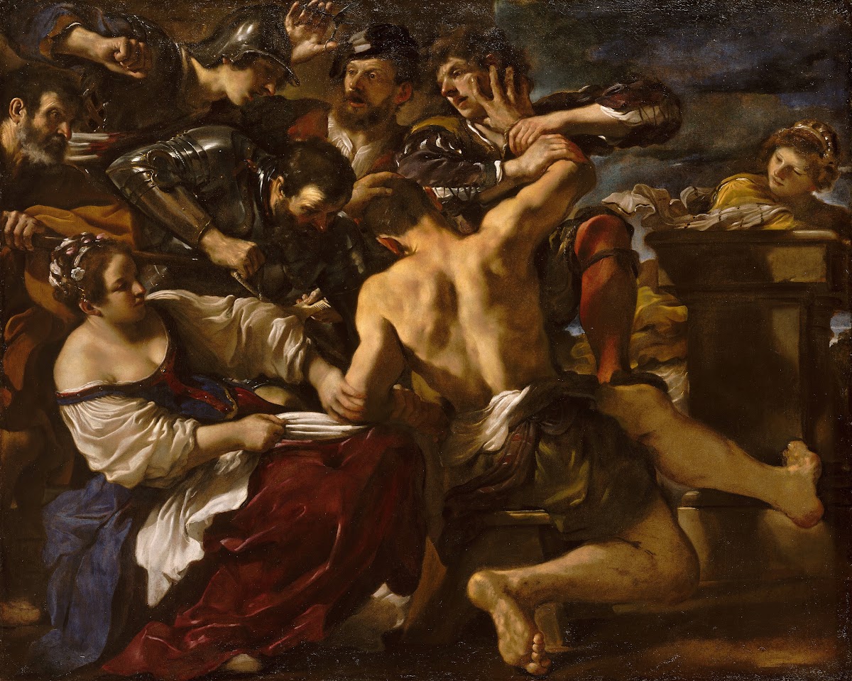 Samson Captured by the Philistines 1619
