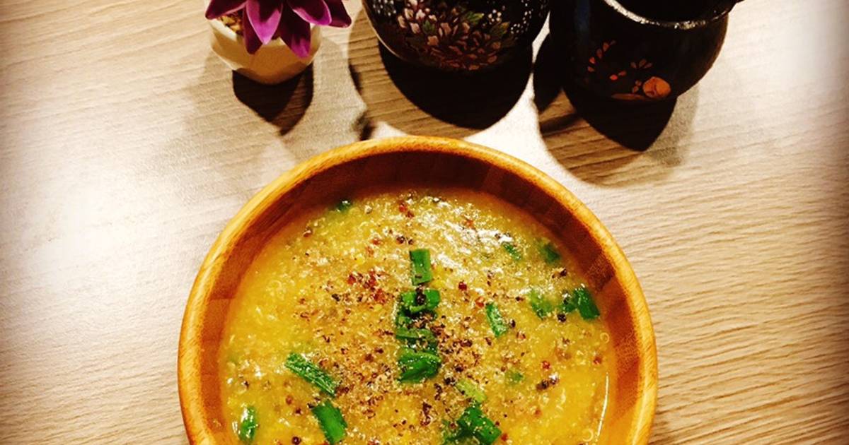Soup bắp quinoa thịt bò