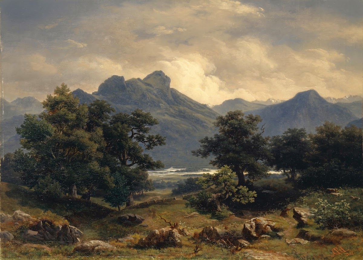 Mountain Landscape 1852