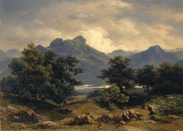 Mountain Landscape 1852