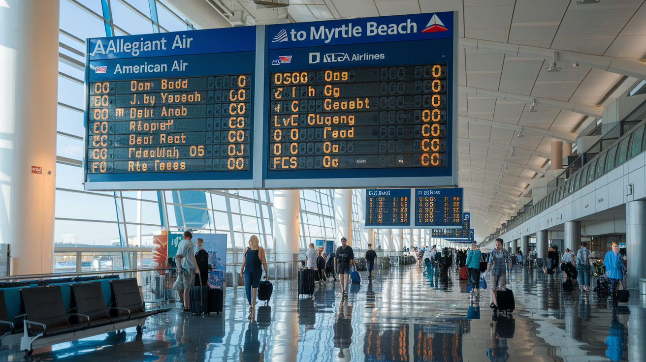 Airlines Flying from CVG to Myrtle Beach