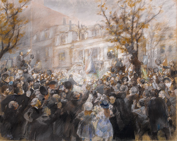 Fête du quatre vingtième anniversaire de Victor Hugo 1881