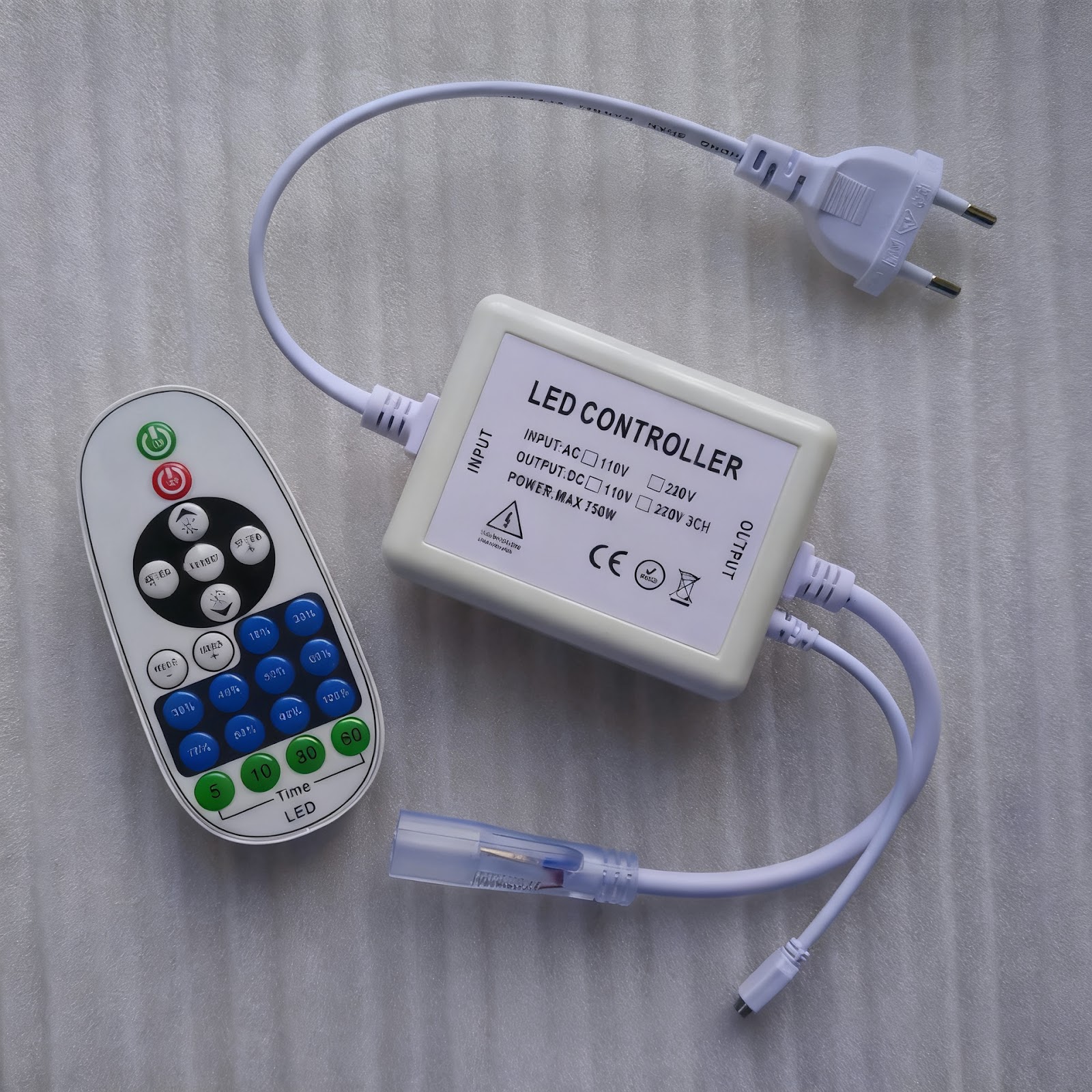 LED Dimmer ZS-XS-DIMMER-DC, 12V–24V