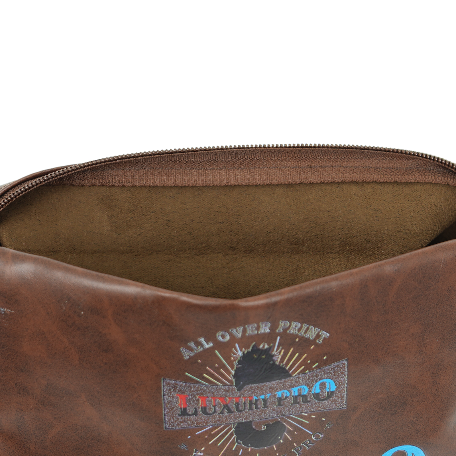 3D Leather clutch