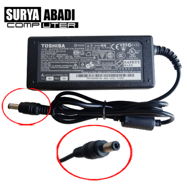 CHARGER NOTEBOOK TOSHIBA KW