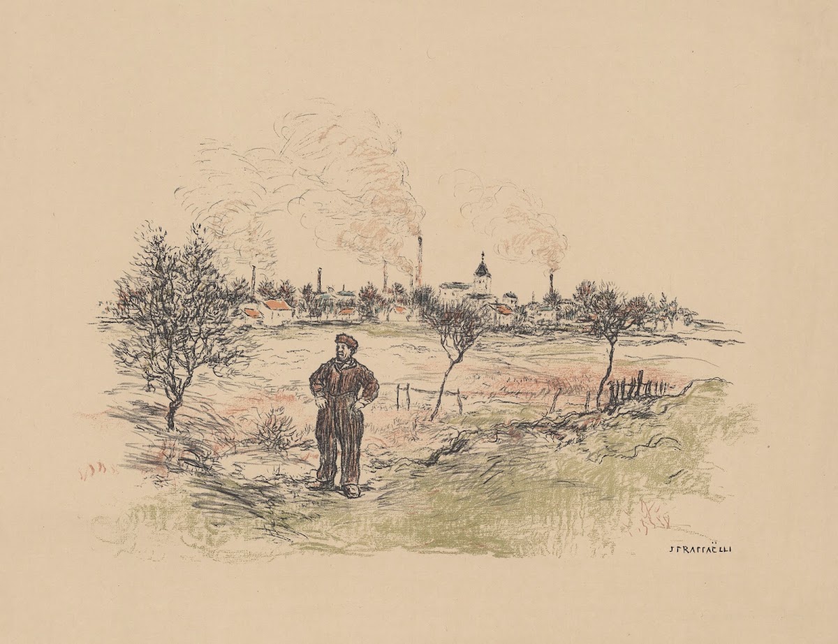 Le terrassier de la plaine Saint Denis 1896