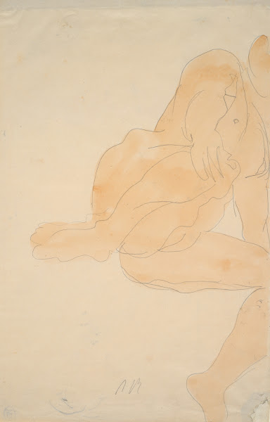Nude Sitting KneeRaised