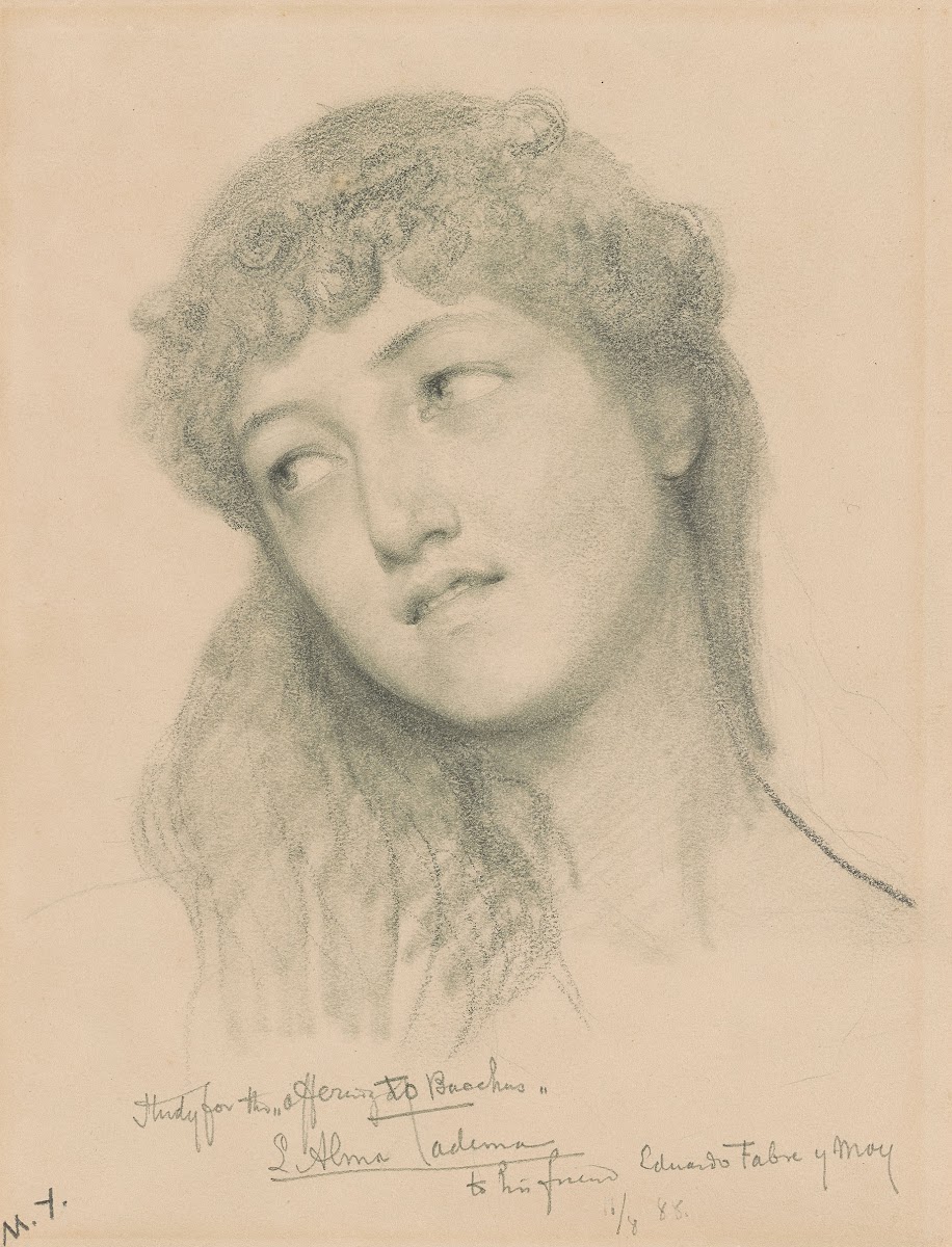 Study for the Offering to Bacchus 1888