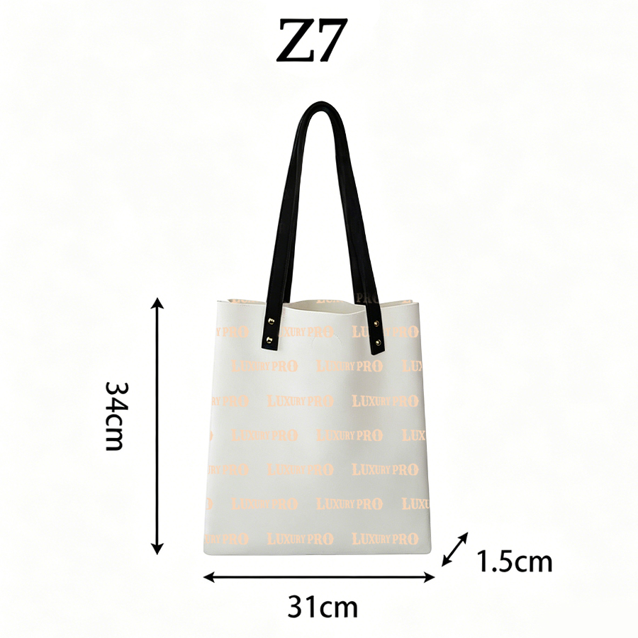 PU Leather Tote Bag