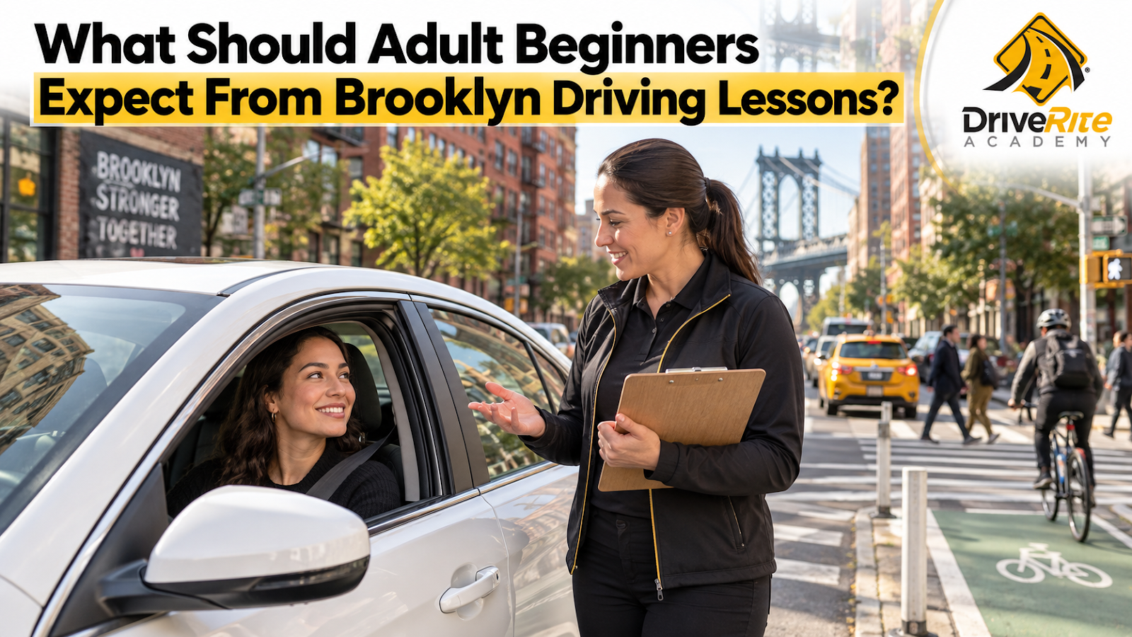 What Should Adult Beginners Expect From Brooklyn Driving Lessons?