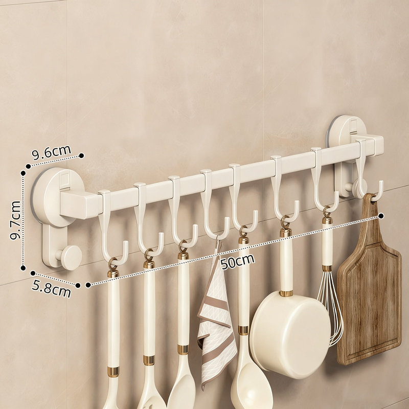 Kitchen strip with suction cup, 30–60 cm