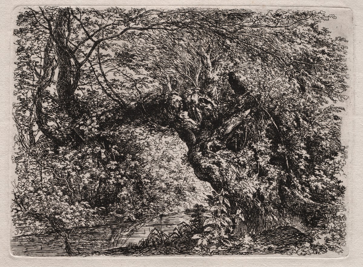 The Old Willow at a Brook 1794