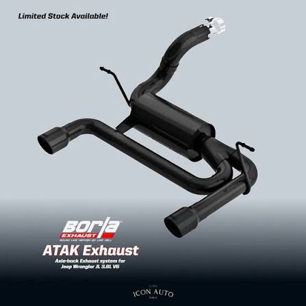 Borla 2018 Jeep JL ATAK