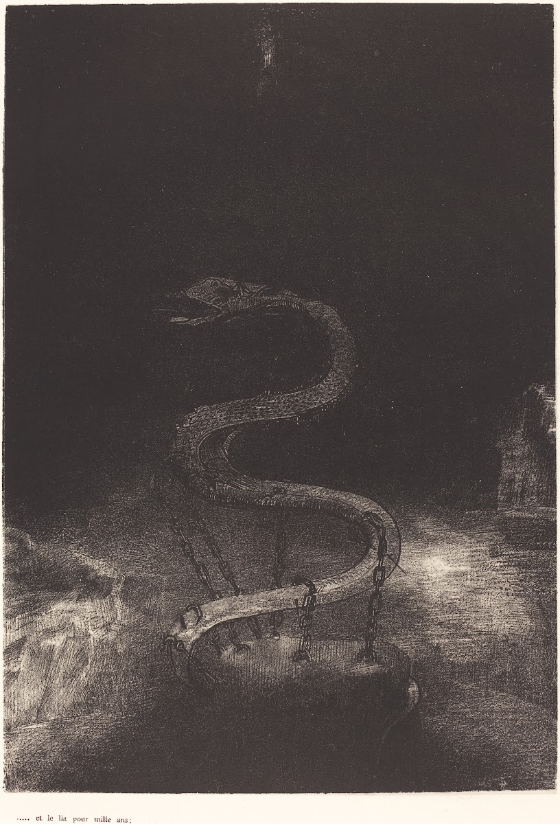 Et le lia pour mille ans And bound him a thousand years 1899