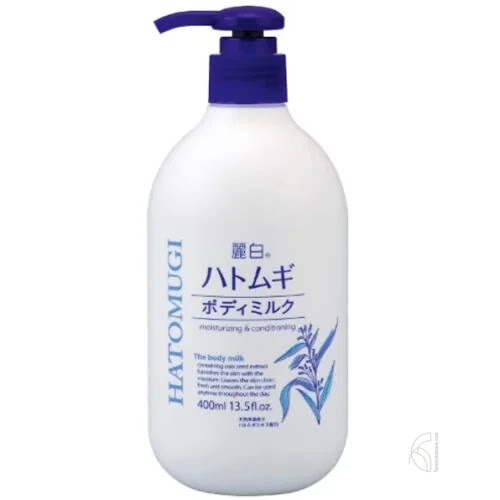 Hatomugi Moisturizing & Conditioning Body Milk 400ml/13.5fl