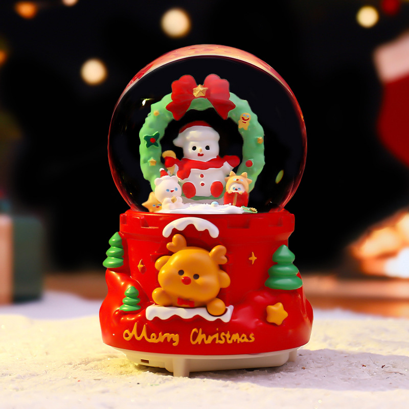 Musical and Light-Up Christmas Snow Globe