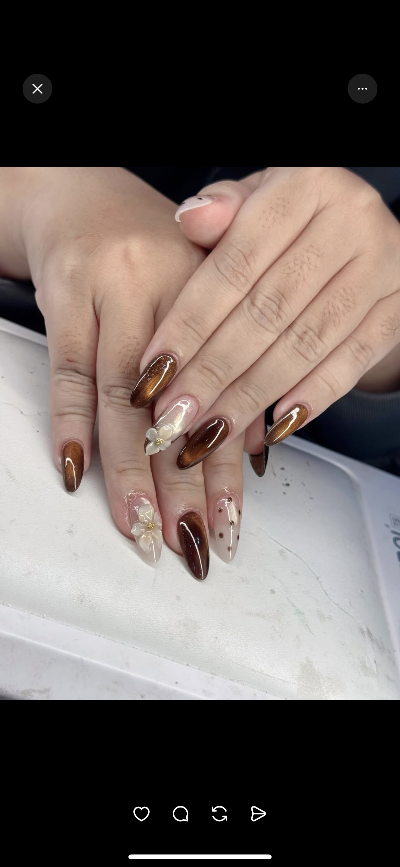 Mẫu nail 320k
