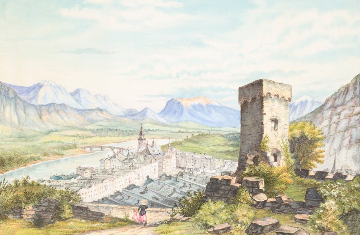 Rattenberg Tyrol Ca 1858 1882