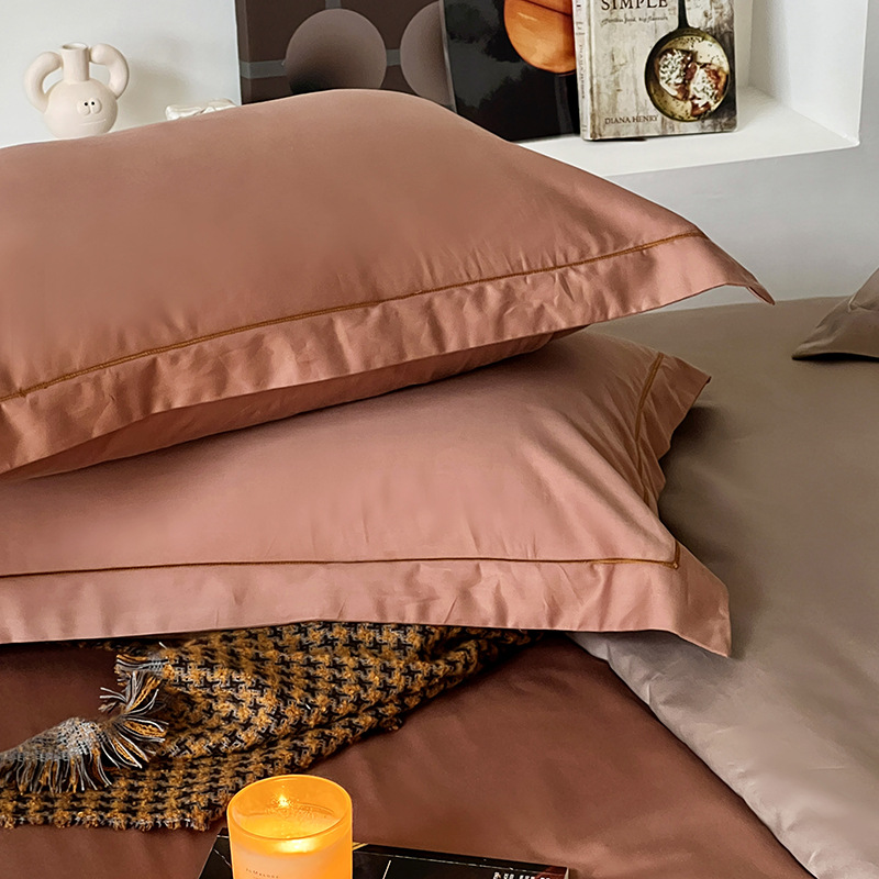 Long-staple cotton pillowcase set, 48x74 cm