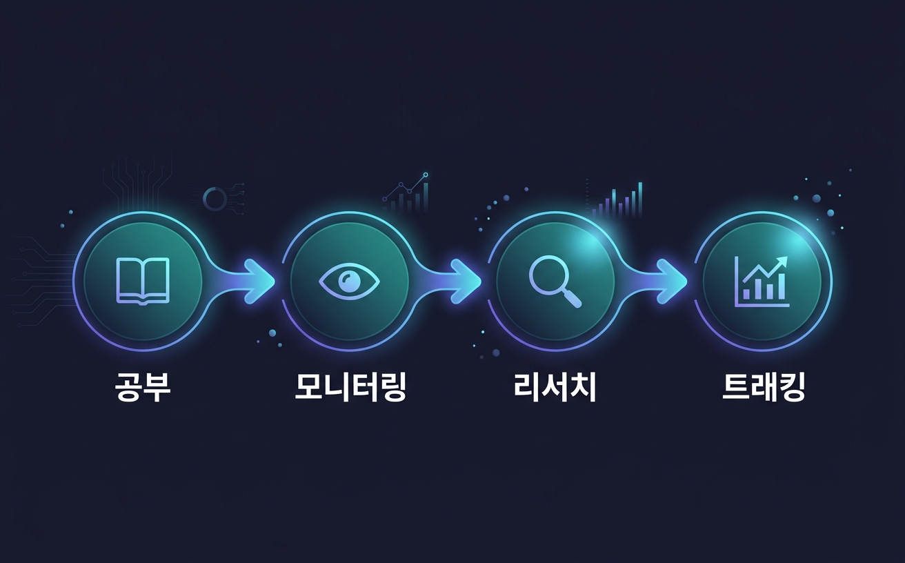 AI 크립토 투자 시작 4단계 로드맵