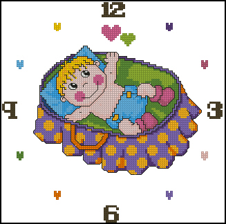 CMP X195 Baby Clock