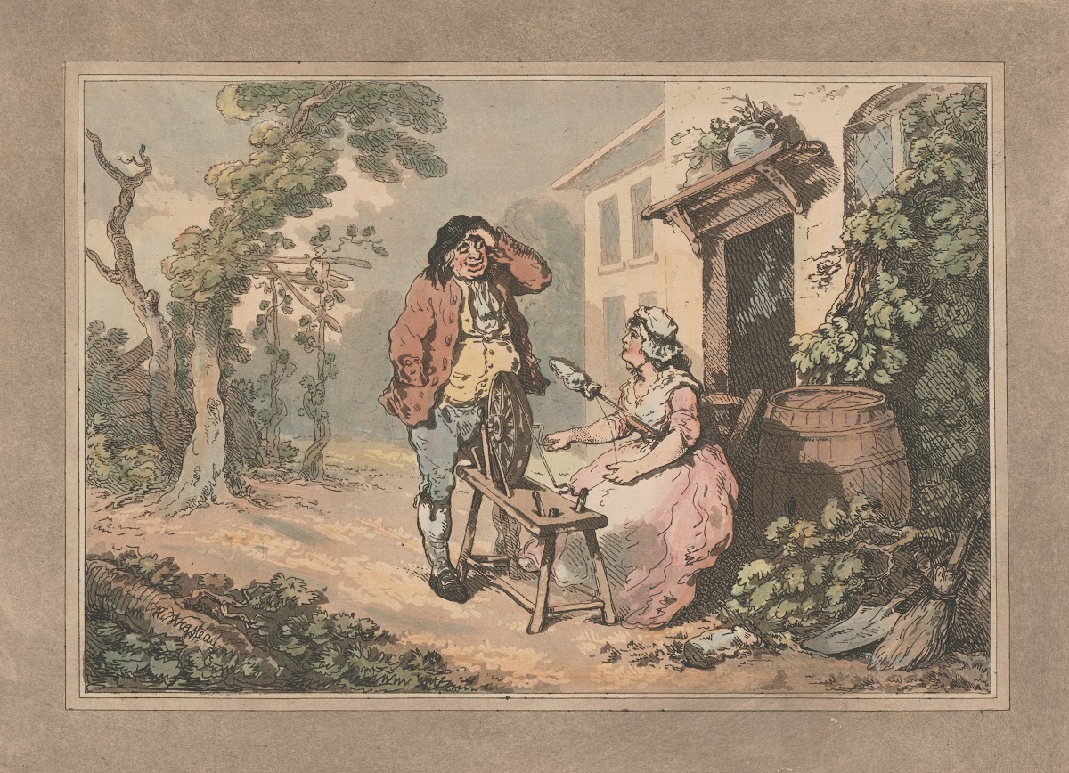 Rustic courtship 1785