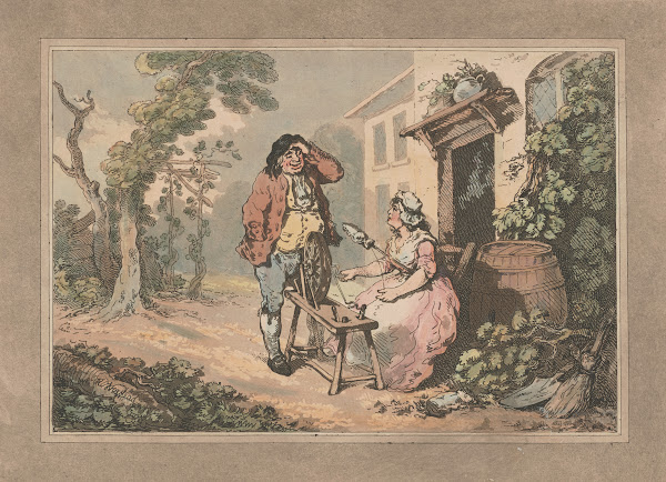 Rustic courtship 1785